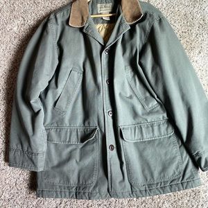 L. L. Bean men’s large barn chore coat